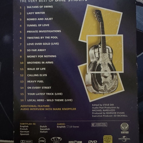 Dire Straits The Very Best Of DVD new condition