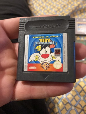 Nintendo Titi et Grosminet Déjeuner en cavale Game Boy cartridge used