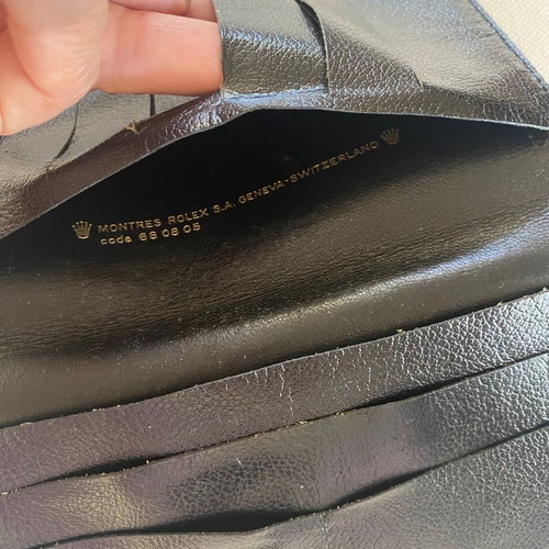 Rolex wallet new authentic