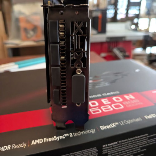 XFX Radeon RX 580 8GB GTS XXX Edition graphics card like new with box