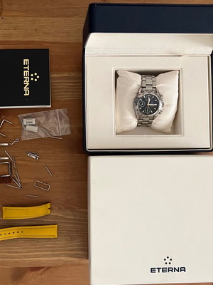 Ρολόι ETERNA KONTIKI Chronograph μεταχειρισμένο, πλήρες πακέτο