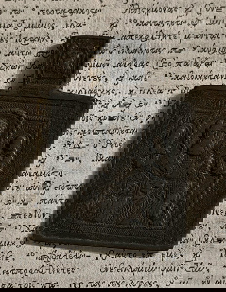 Άγιος Νικόλαος Παλαιό μπρούτζινο εικονάκι