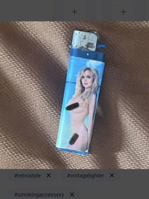 Retro lighter from the 80s, not working, used