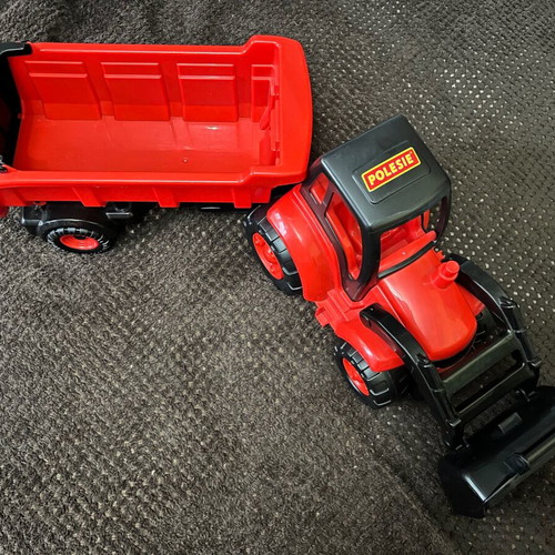 Polesie Tractor with Semitrailer and Gift Toys for Boys, Like New
