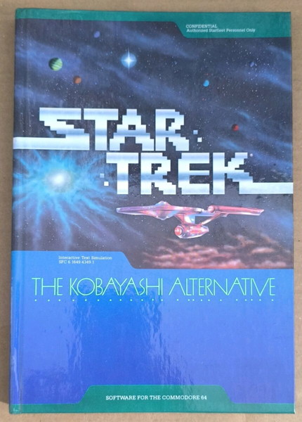 Star Trek : The Kobayashi Alternative (Simon & Schuster Software) (Commodore Disk, Cardboard Box)