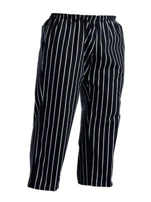 Chef Trousers Ego Chef America Black Stripe