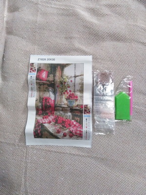 Diamond painting kit 20×30, new with all materials