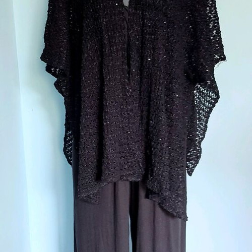 Noa Noa tunic-style cape like new, one size fits S to 3XL