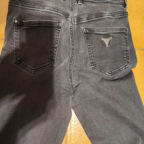 Guess jeans slim fit tube size 25 like new black gray