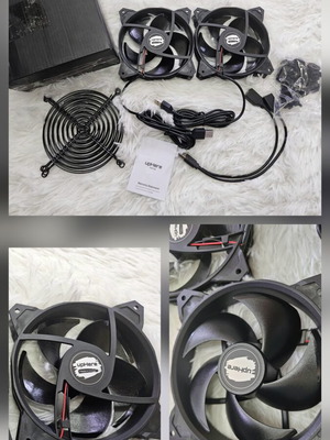 Computer Fans upHere Gaming new, set of 2