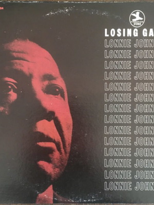 Losing Game Lonnie Johnson LP album like new