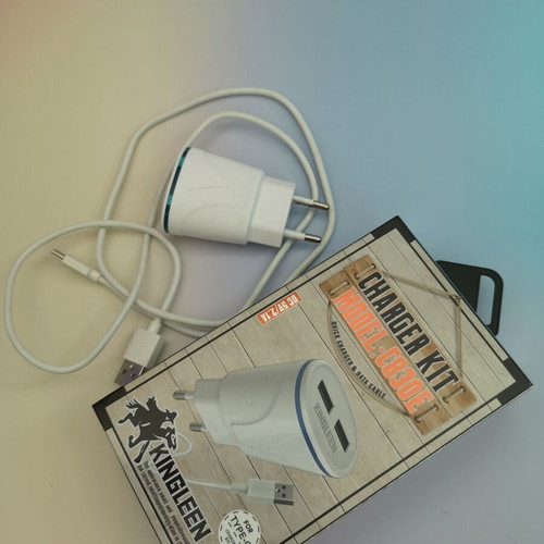 Kingleen Charger Kit C830E with Two USB Ports like new