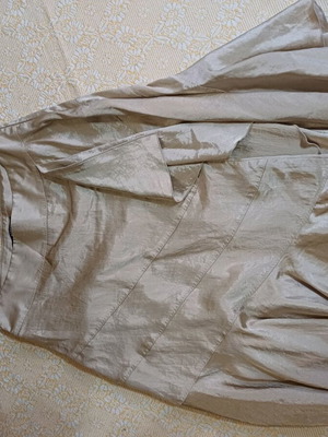 Morgan beige viscose skirt like new size M