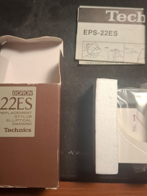 Technics EPS-22ES stylus NOS sealed, boron cantilever