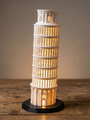 Φωτιστικό Led Πύργος της Πίζας καινούργιο επιτραπέζιο