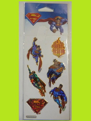 Superman Kids Stickers new, intact