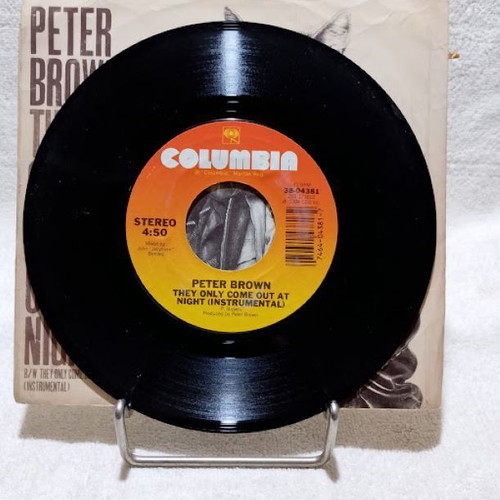Peter Brown They Only Come Out At Night vinyl used 45 RPM