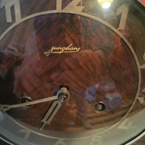 Junghans mantel clock used, analog, from the Netherlands