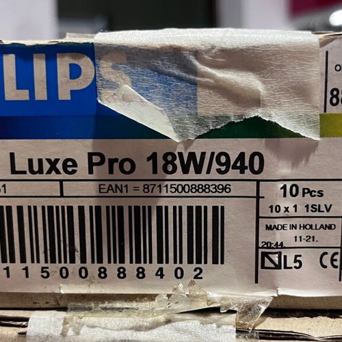 Philips TL-D De Luxe Pro 18W/940 fluorescent lamps 0.6m
