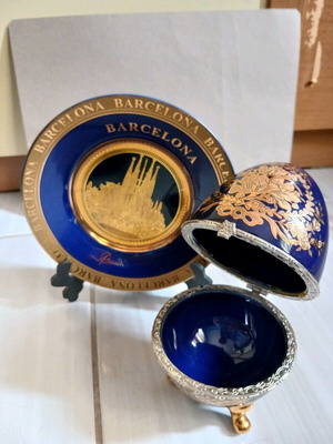 Porcelain decorations like new from Spain