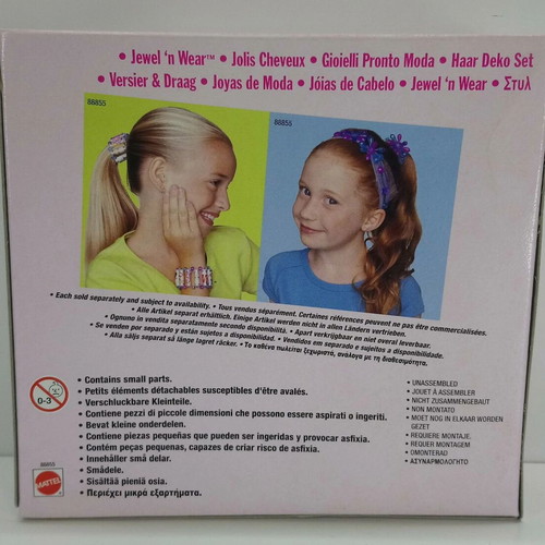Mattel Barbie Studio Jewel 'N Wear kit 2000 brand new