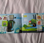 Koukouroukou Angry Birds album used with 21 stickers