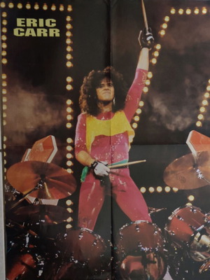 Nirvana Eric Carr poster used, 55x41cm
