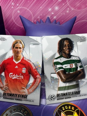 Topps Chrome Ultimate Stage bundle 2 cards new