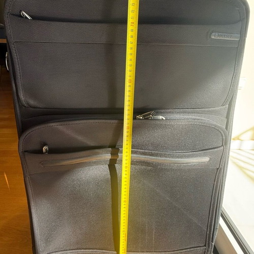 Delsey Black Suitcase Used Large Size