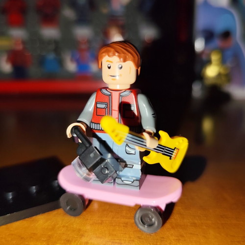 Marty McFly figure from Back To The Future 2 like new with accessories