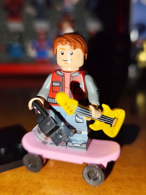 Marty McFly figure from Back To The Future 2 like new with accessories