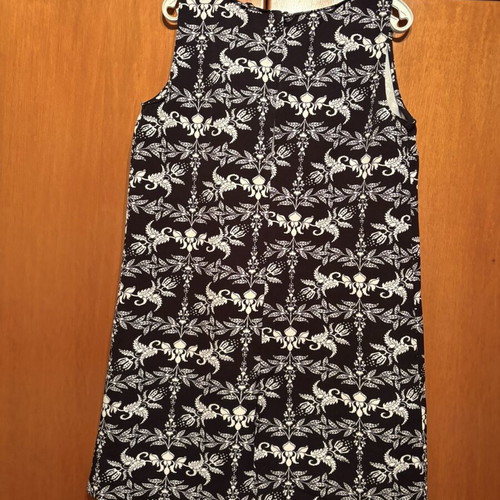 Summer women's dress like new, black and white, size M