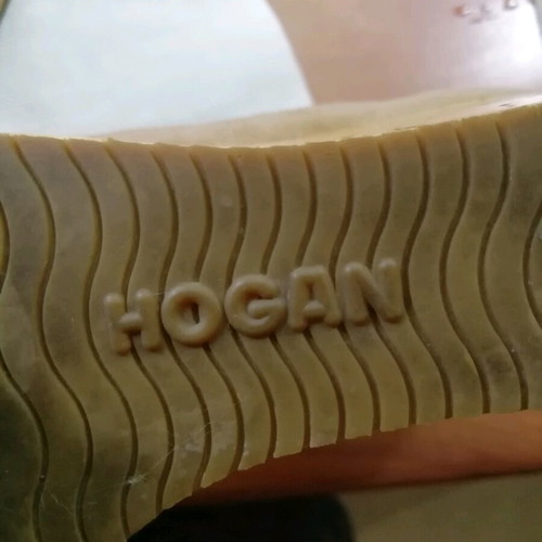 HOGAN Platforms beige sand color, 11cm heel, like new condition