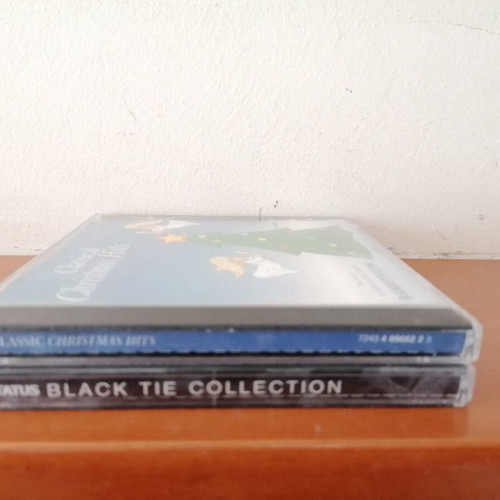Status Black Tie Collection and Classical Christmas Hits CDs like new, set of 10