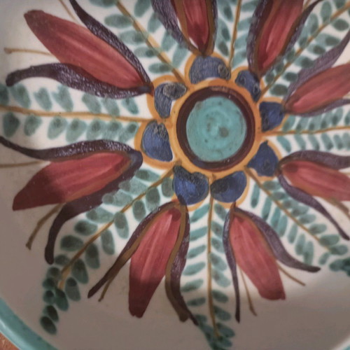 Handmade Greek ceramics like new, set of 3 pieces