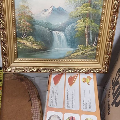 Framed painting like new
