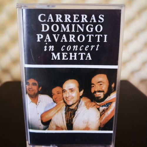Carreras, Domingo, Pavarotti, Mehta In Concert cassette used