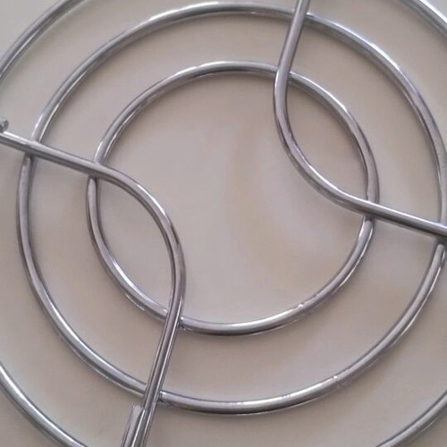 Bases for hot items, set of 2 metal