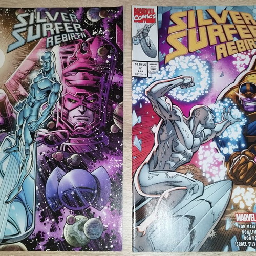 Silver Surfer Rebirth comic collection new, all 5 issues in English