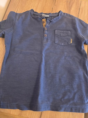 Boys' T-shirts size 116 cm, pack of 10, white and blue