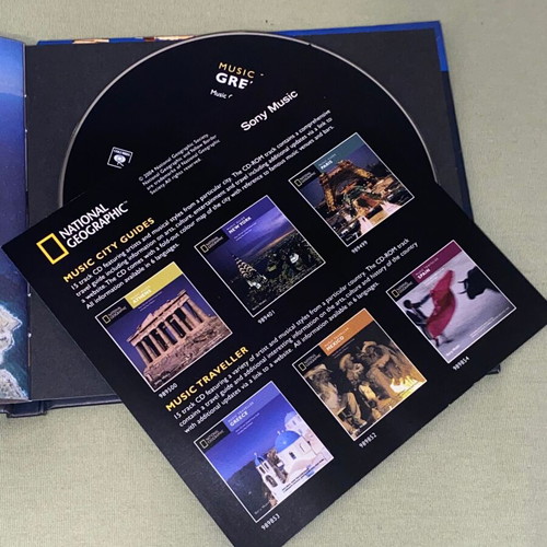 Music Guide Athens 2004 National Geographic CD ROM special edition like new, entechno