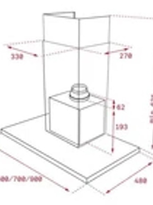 Teka DSH 985 Cooker Hood 90cm New