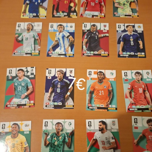Panini cards like new