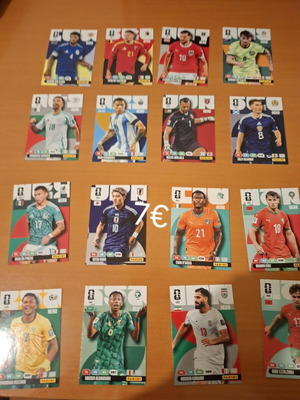 Panini cards like new