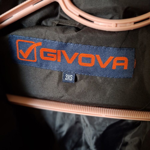 Givova Kids Jacket new, black and red