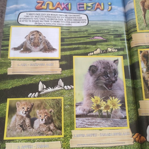 Panini album Our Friends the Animals used 2017 with over 400 stickers