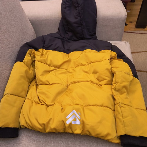 Cool Club jacket for 12-year-old boy like new, yellow and black