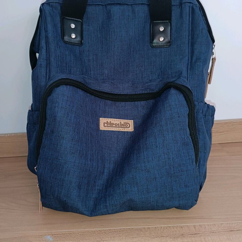 Chipolino backpack diaper bag used, navy blue