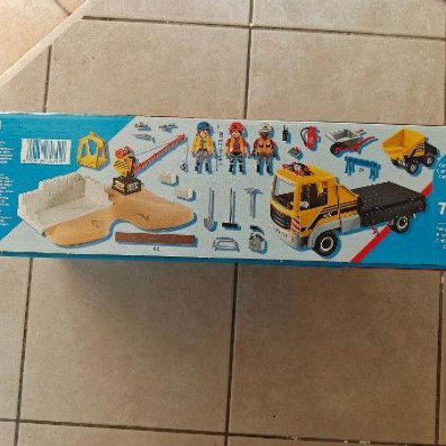 Playmobil 70742 Construction Site with Crane and Truck new