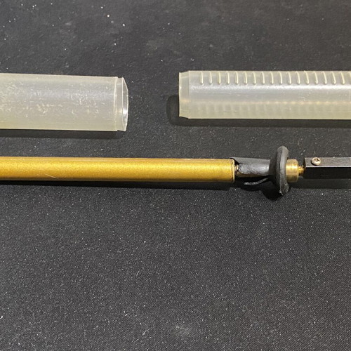 Glass cutting diamond with protective case, like new